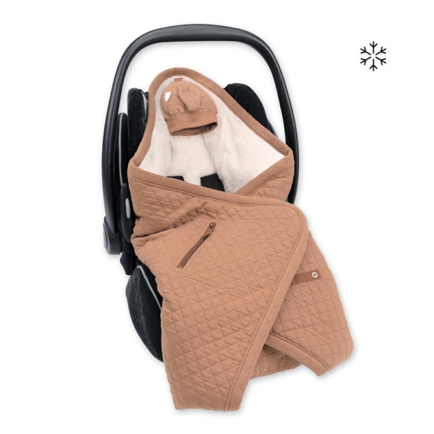Nid d'ange Biside Hiver Rembourré Matelassé Beige - BEMINI