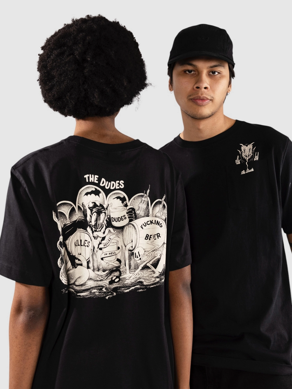 The Dudes Helles In Hell Classic T-Shirt black