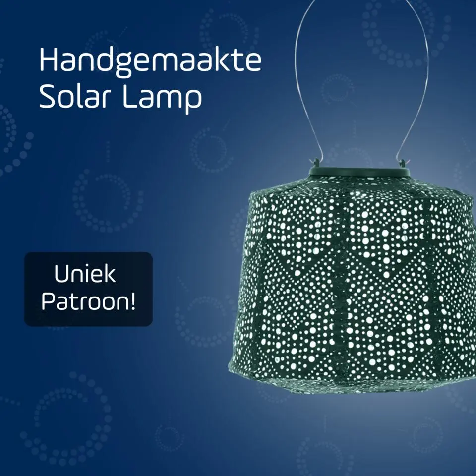Lumiz Lampionnen op zonne energie - Tuinverlichting - Wenen Set - 3 stuks