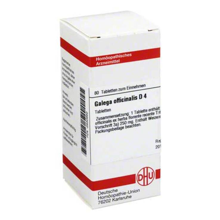 DHU Galega officinalis D 4 Tabletten, 80 St