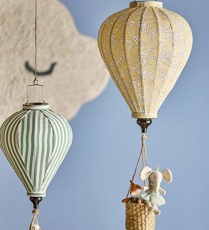 Bloomingville Ballon - 85 cm - Pompon - Gelb