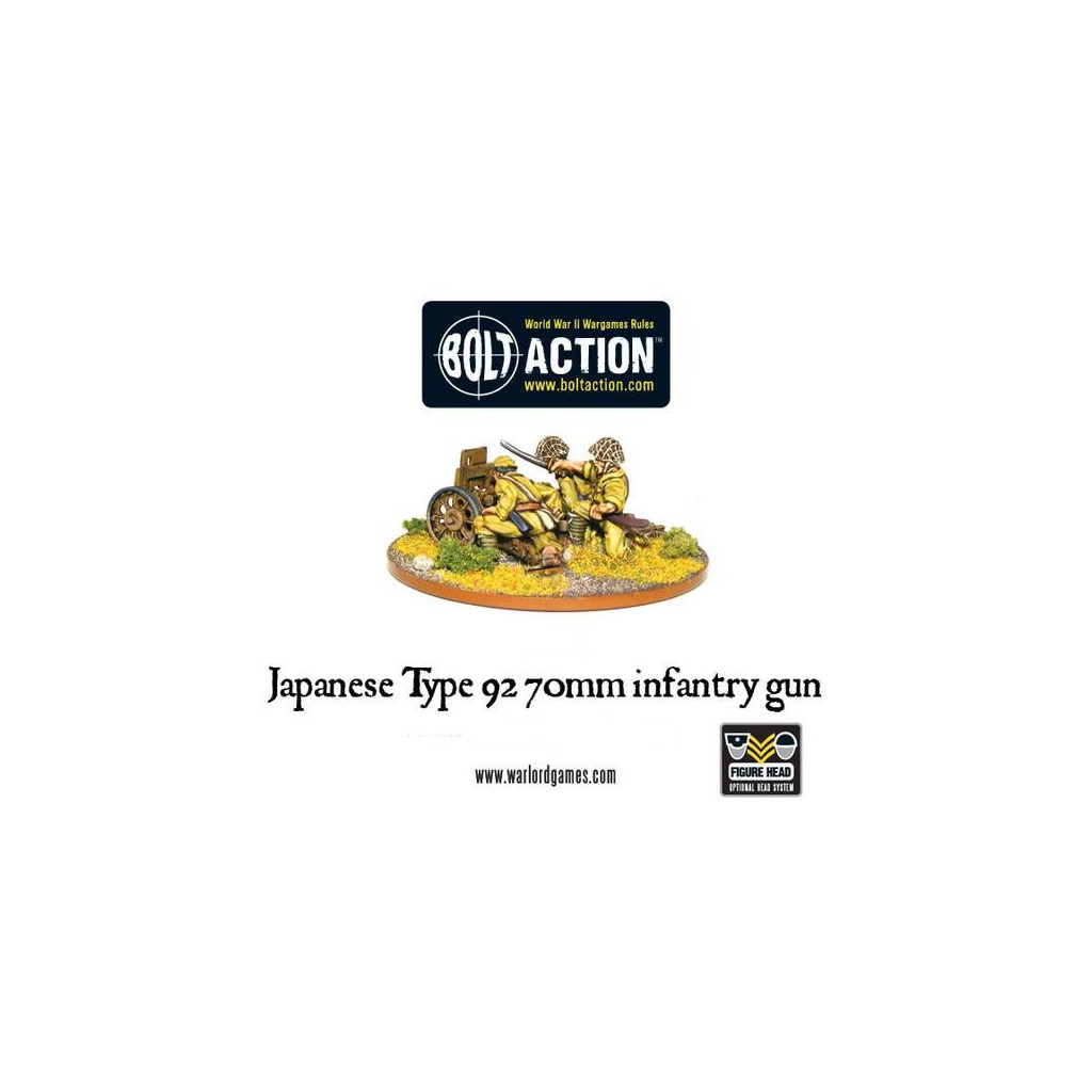 Bolt Action - Japanese Type 92 70mm Infantry Gun