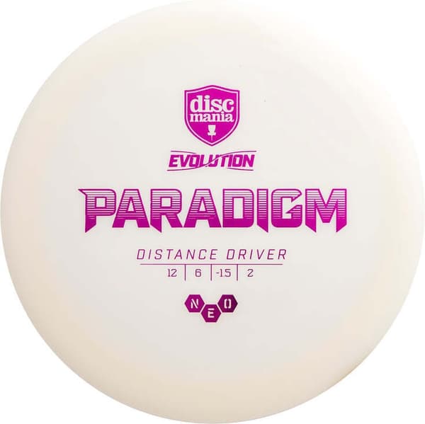 Discmania Evolution Neo Paradigm-driver, hvit