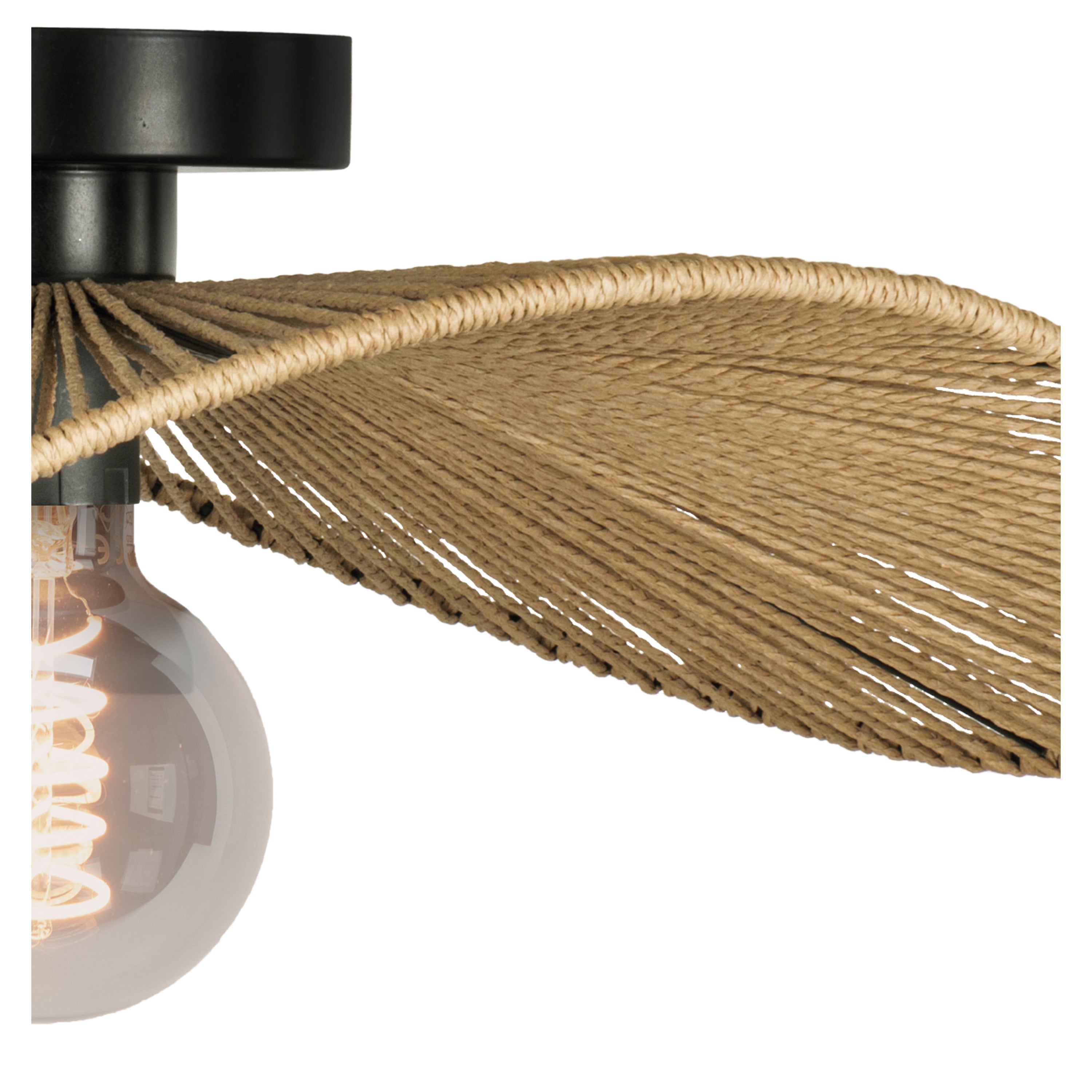 EGLO Siruela Plafondlamp - E27 - 56 cm - Papier - Natuur