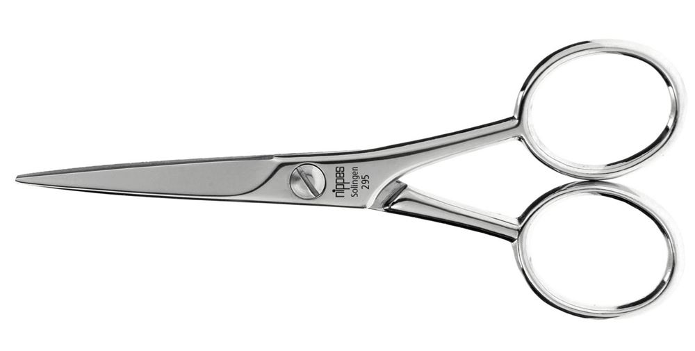 Nippes Schauz-/Bartschere vernickelt 1 Stk