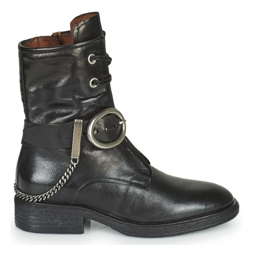 Airstep / A.S.98 - FLOWER BUCKLE - Noir