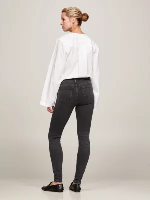 Calça jeans skinny de cintura média TH Flex Como