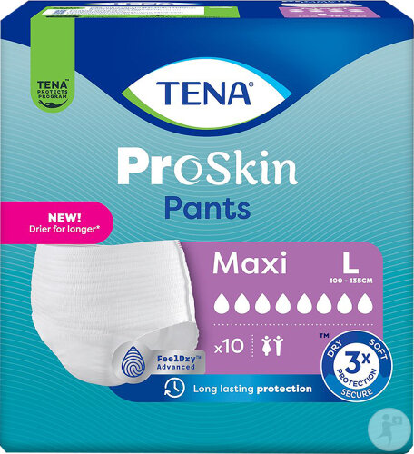 Tena ProSkin Pants Maxi Large 10 Pièces