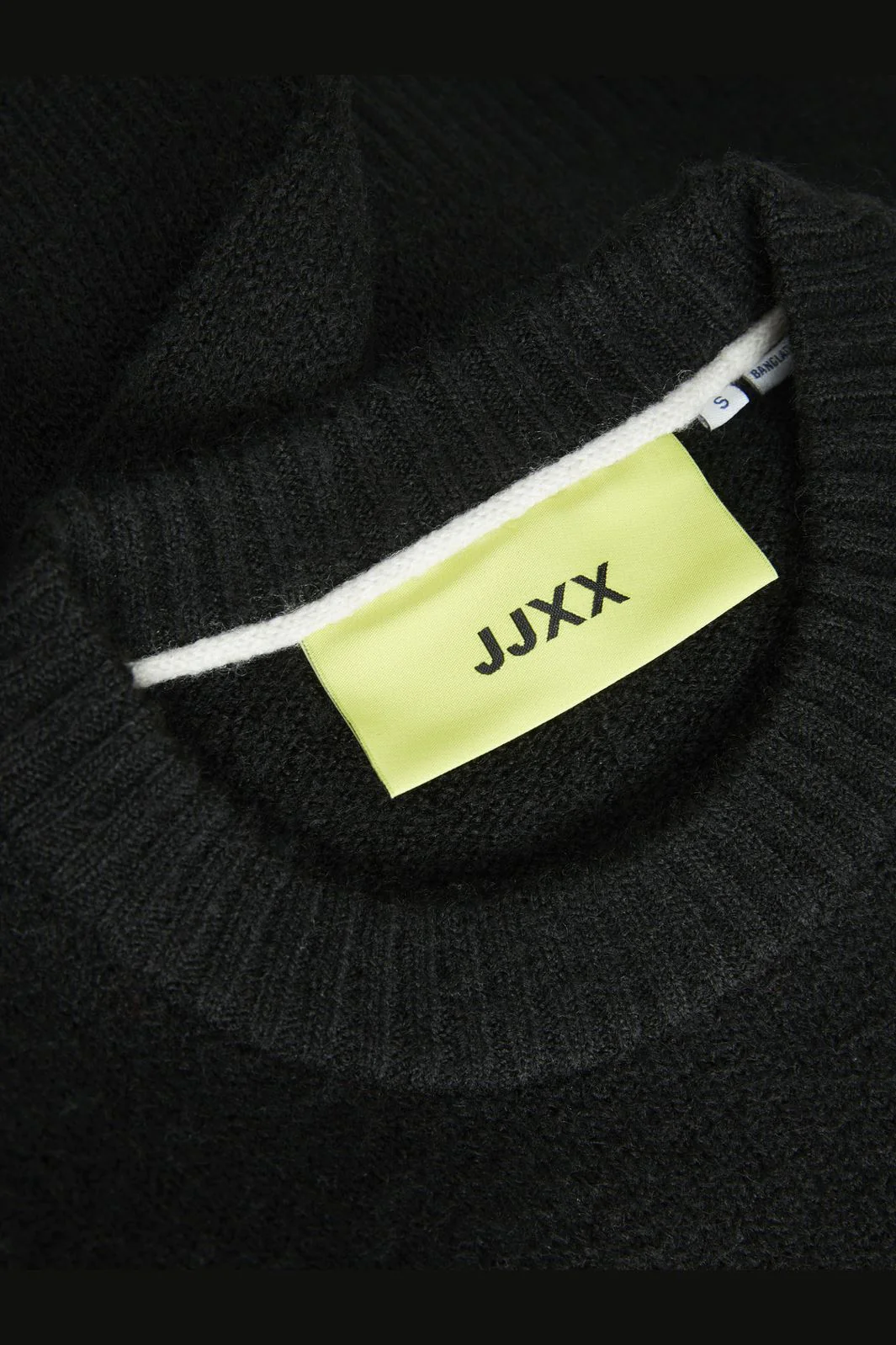 Jjxx Jxollie Diverse Crew Neck Knit Sn 4335971 black moonbeam neck piping