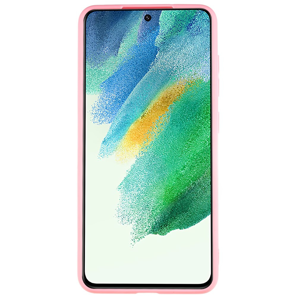 Samsung Galaxy S21 FE Gummi Case Schutzhülle - Rosa (Matt)