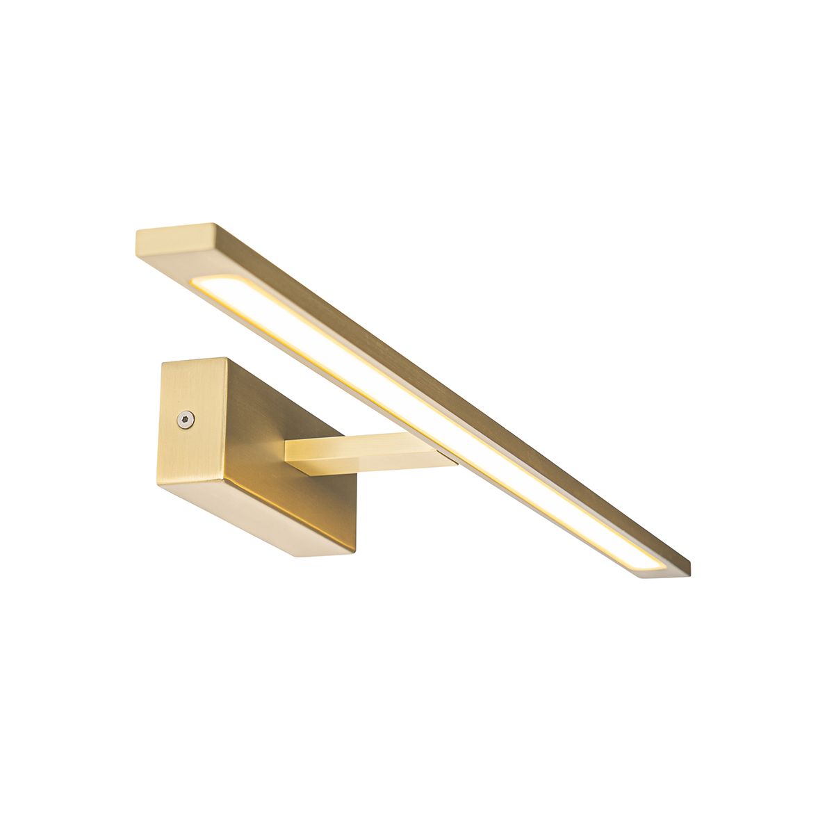 Wandlamp messing 62 cm incl. LED IP44 - Jerre