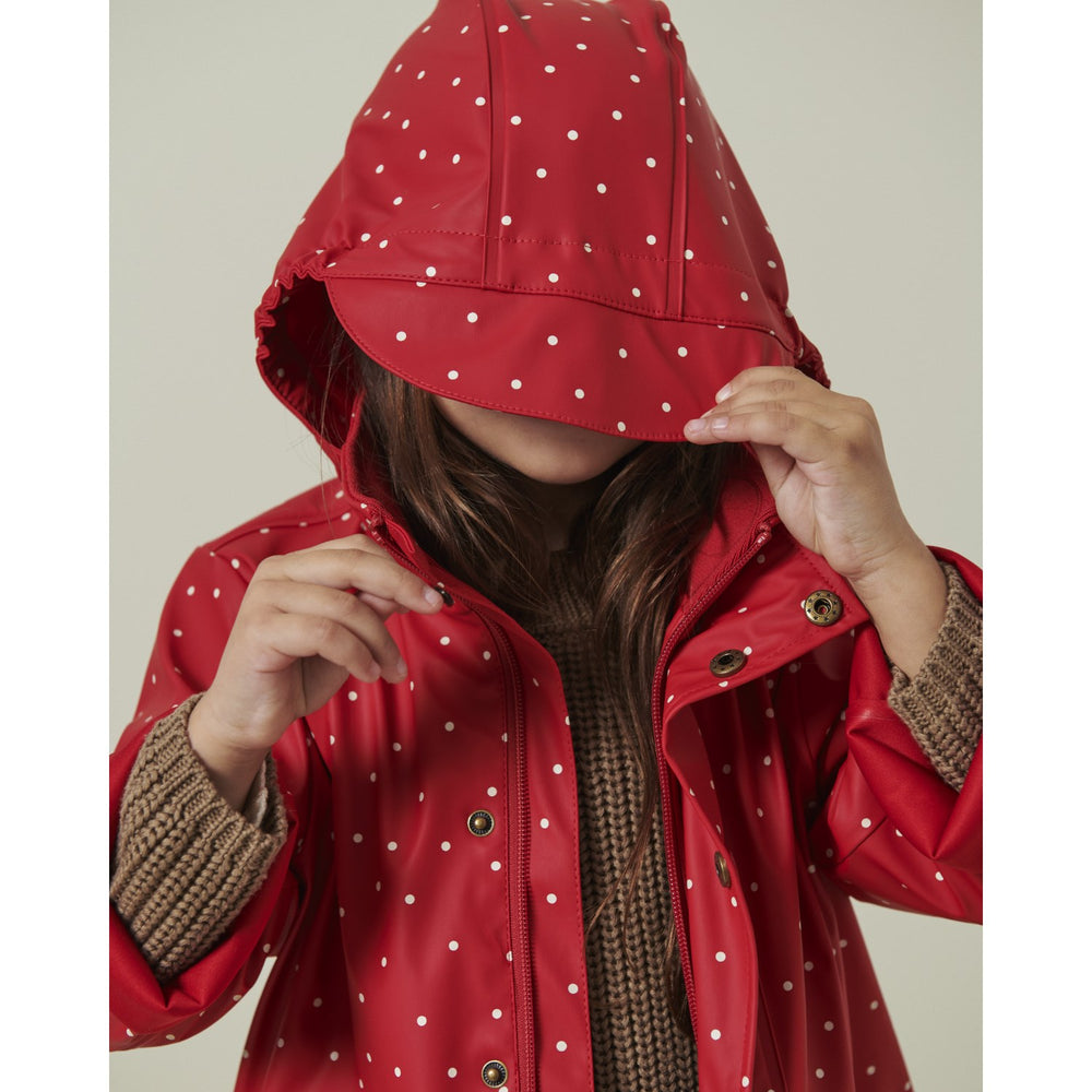 Køb MarMar Rainwear Red Dew Dot October Jakke Outerwear