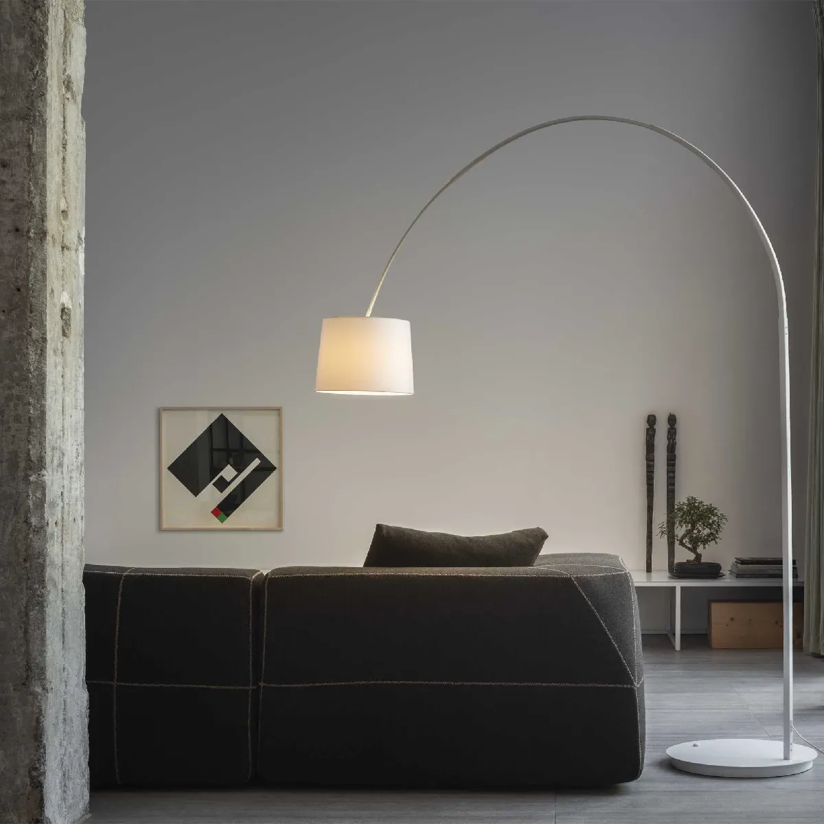 Ideal Lux eal Lux Dorsale Lampadaire Arc - Blanc