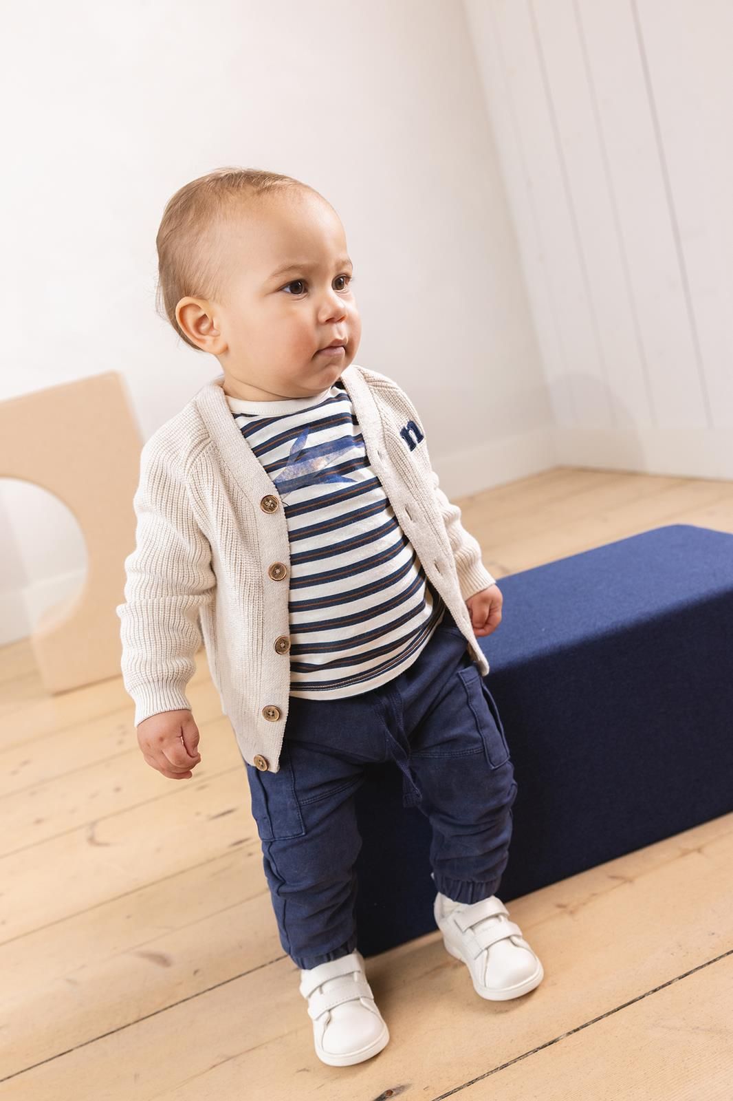 Noppies Baby Broek Grillon - Black Iris
