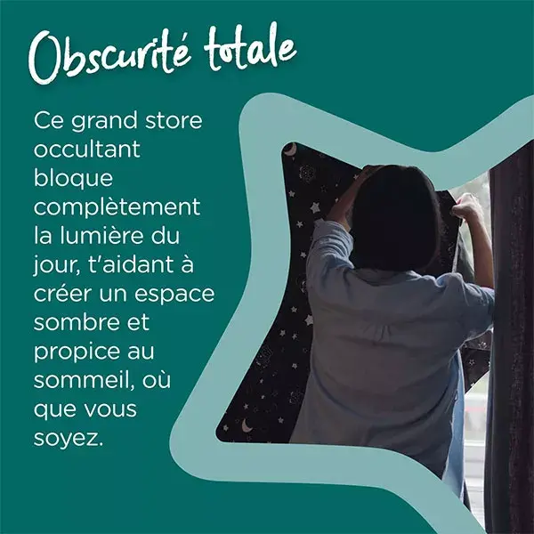 Cortina portátil Tommee Tippee Sleeptight com bloqueio de luz - Ollie, a coruja