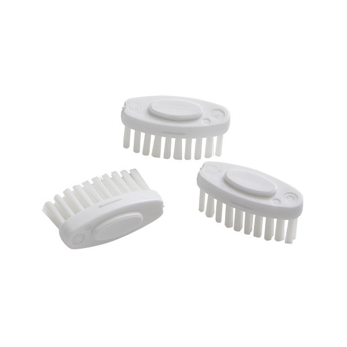 Kit enfant manche jaune + 3 têtes de brosse à dents - Poils extra souples