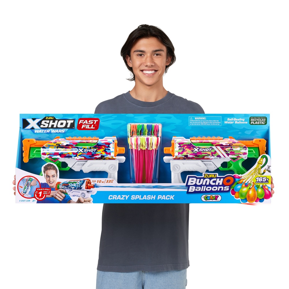 XSHOT Bunch O Balloons Crazy Splash Pack von ZURU