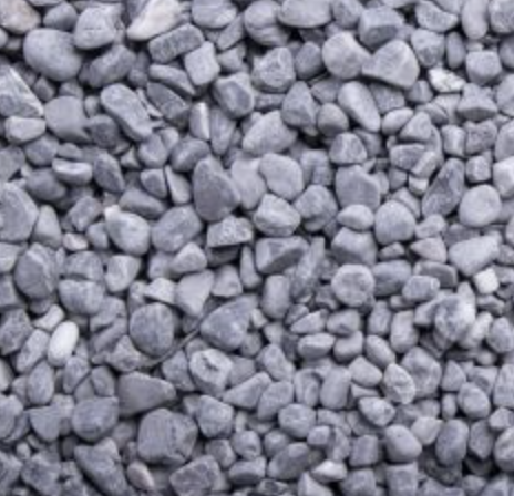 (100g) 6-8mm Marmor Steine Mini Kieselsteine für Home / Garten / Aquarium Deko - Grau