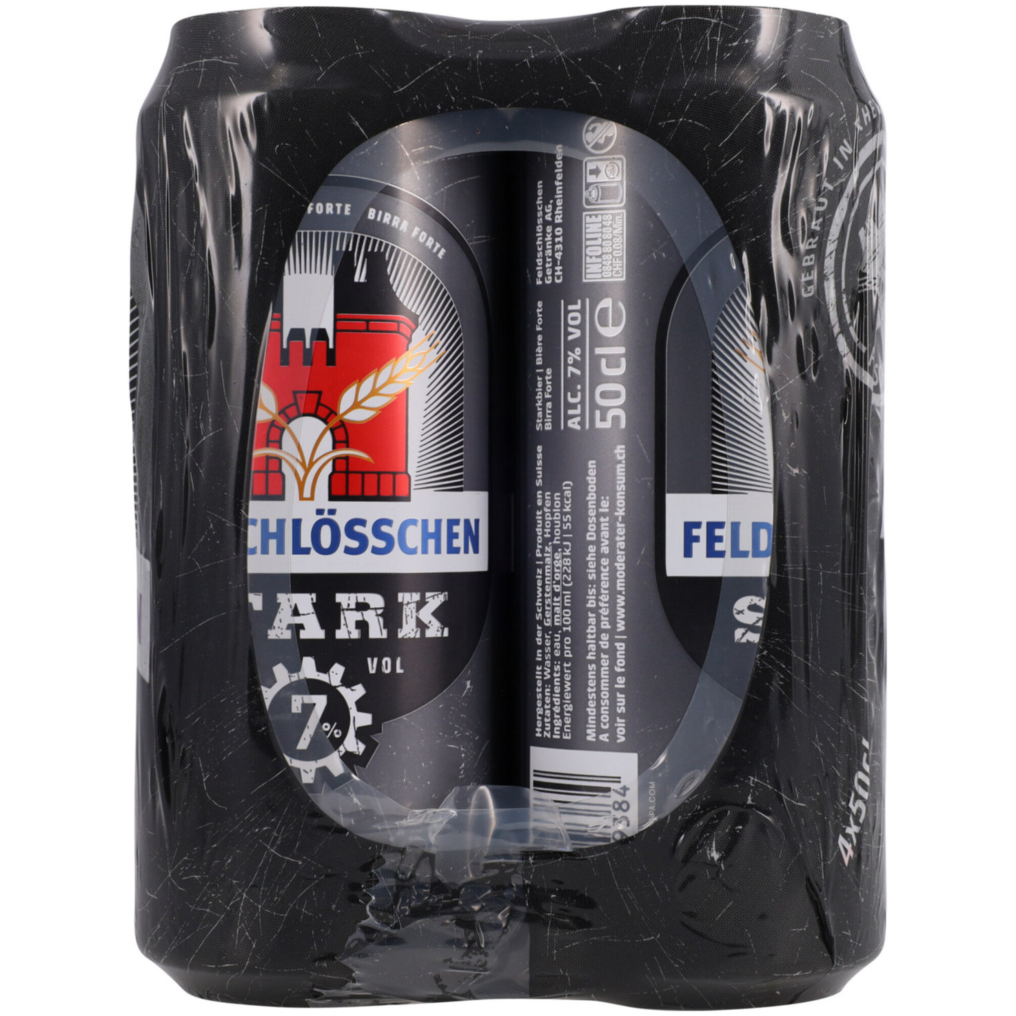 Feldschlösschen Stark Bier 4x50cl -200cl