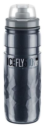 Bidon Elite Ice Fly 500 ml Gris