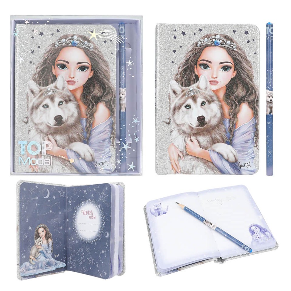 TOPModel - Notesbogm/blyant WOLF