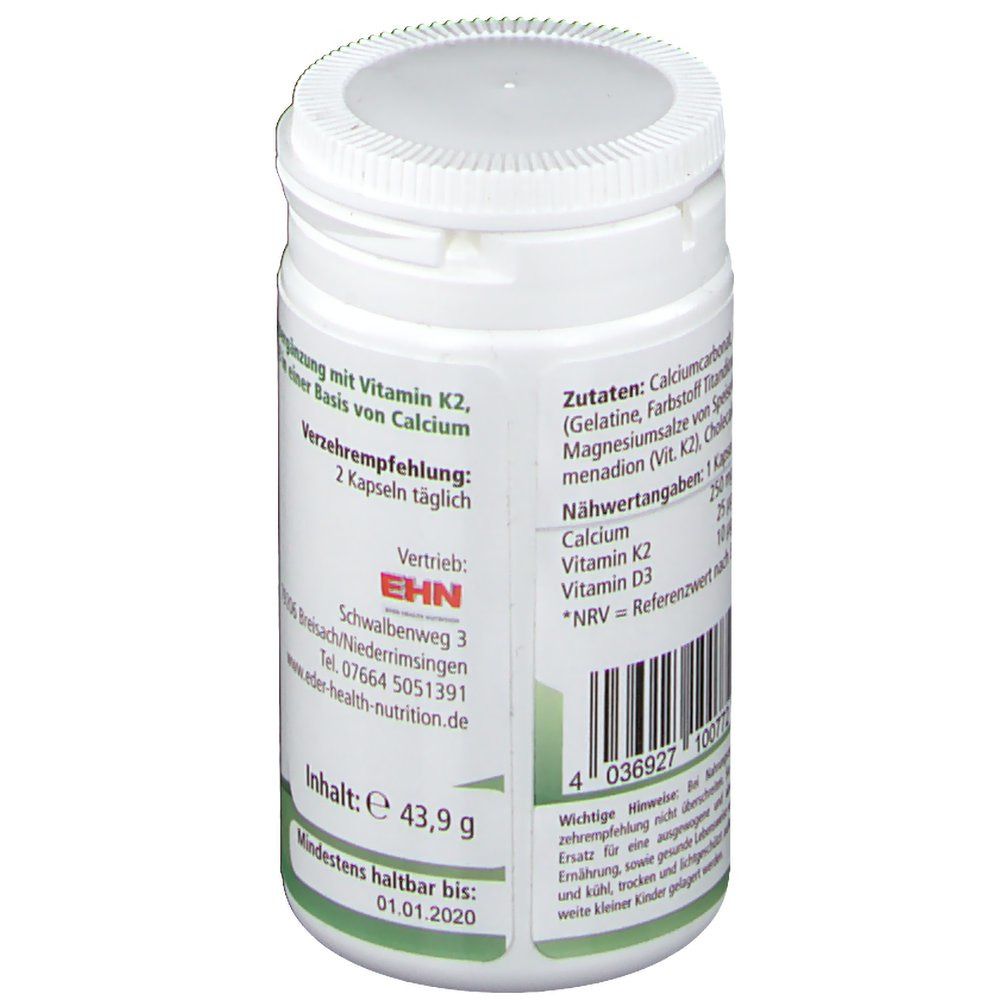 Vitamin K2 + Vitamin D3 + Calcium