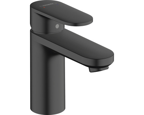 hansgrohe VERNIS BLEND 100 wastafelmengkraan, mat zwart, met trekstang 71551670