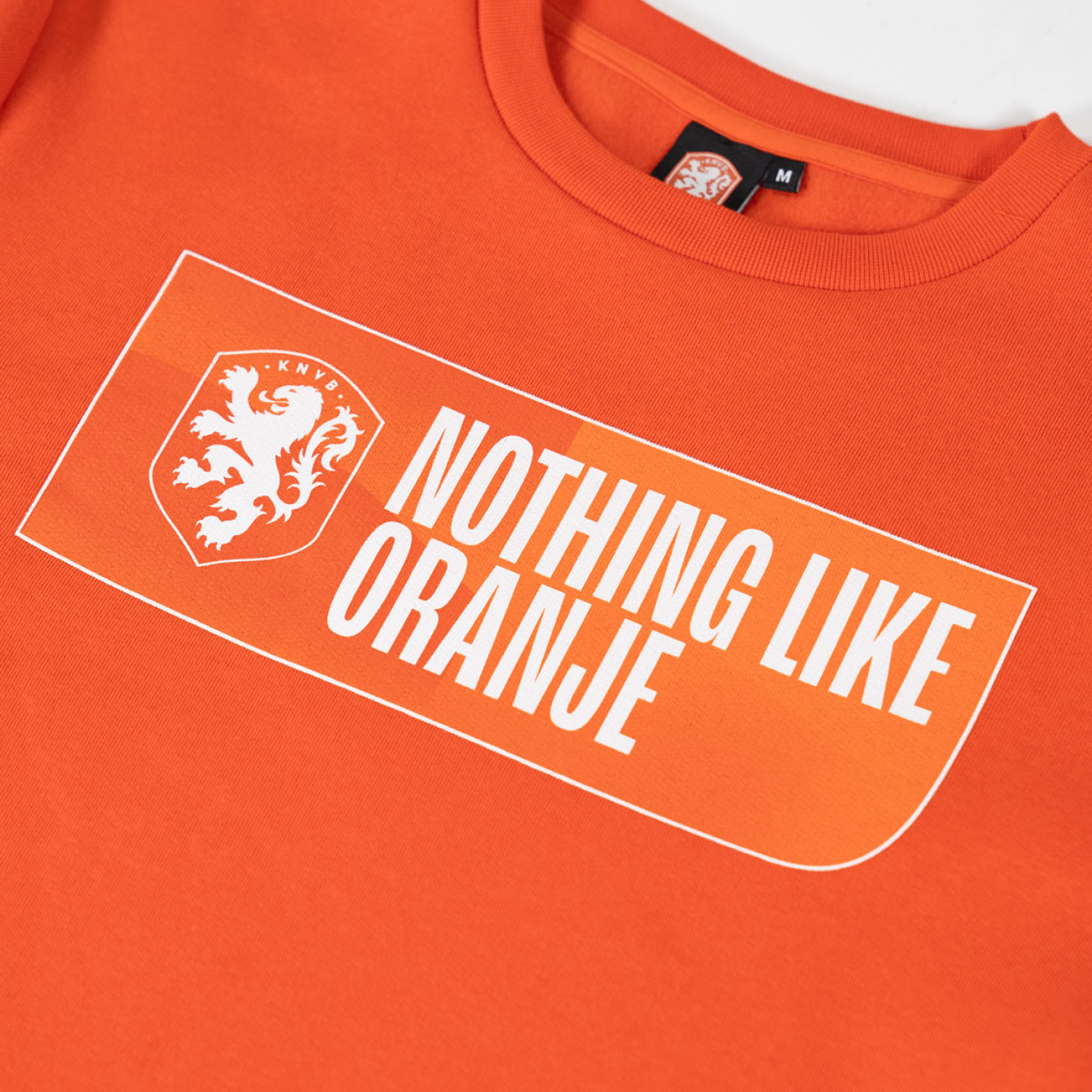 KNVB Crew Sweater Nothing Like Oranje
