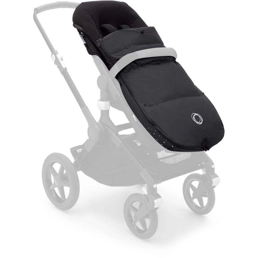 bugaboo Winterfußsack Performance Midnight Black