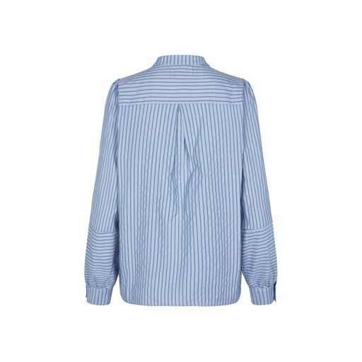 Lollys Laundry Lina Skjorte, Blue, M