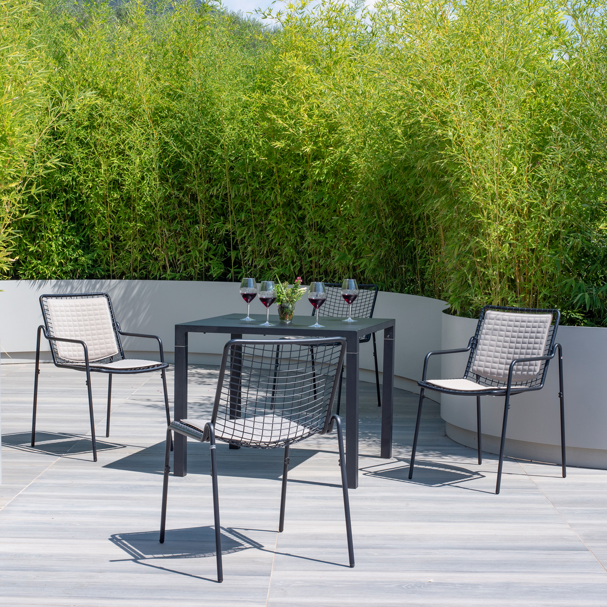 Tuinstoel Rio R50 zwart