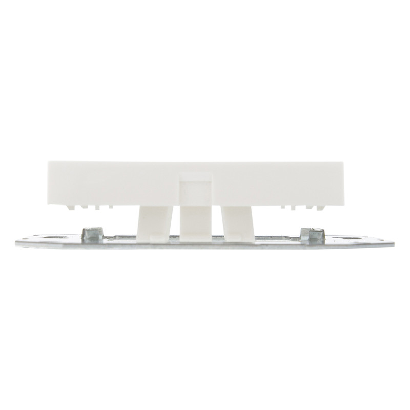 Gira System 55 blindplaat Glanzend wit