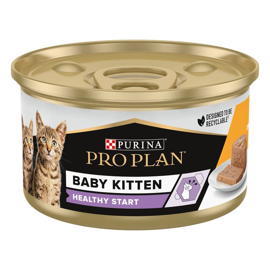 Mousse Pro Plan para Gatinho Bebê com Sabor de Frango