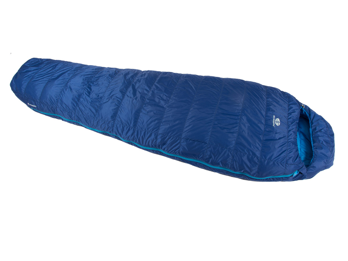 SirJoseph Trekking Rimo III 600 L200 mummyslaapzak - Blue