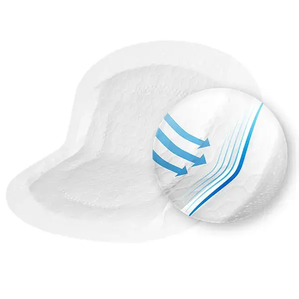 Absorventes de amamentação Medela Ultra Respiráveis - Pacote com 60 unidades