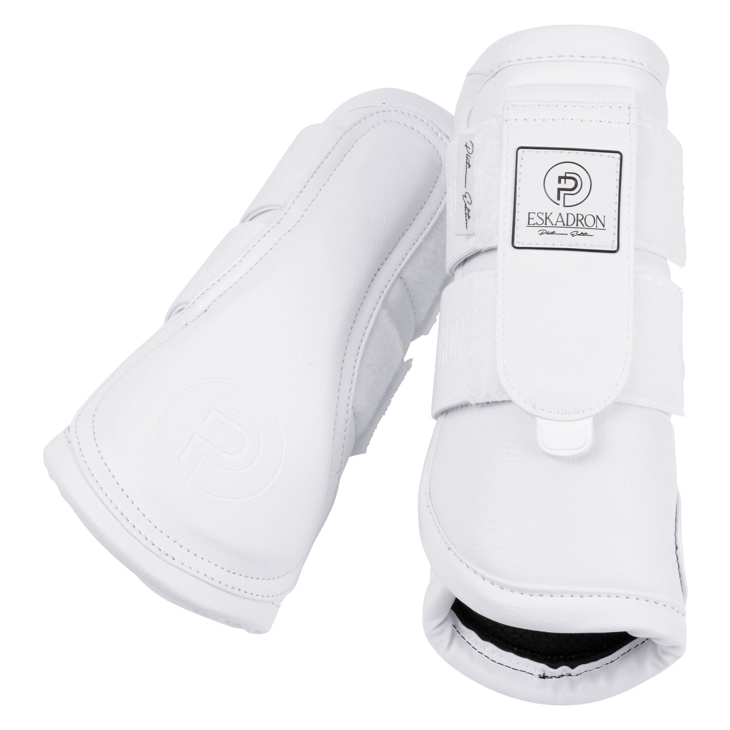 ESKADRON Platinum Gamaschen Faux Leather  - white