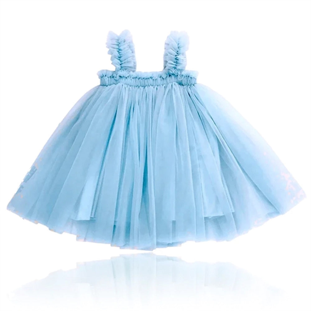 2 Way Tutu Kjole Beach Cover Up Light Blue