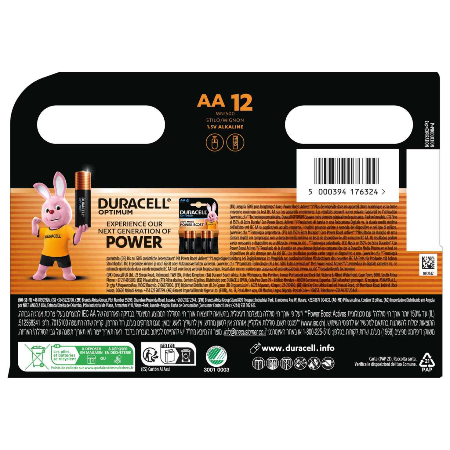 Duracell Batterien Plus AA/LR6 12 Stück