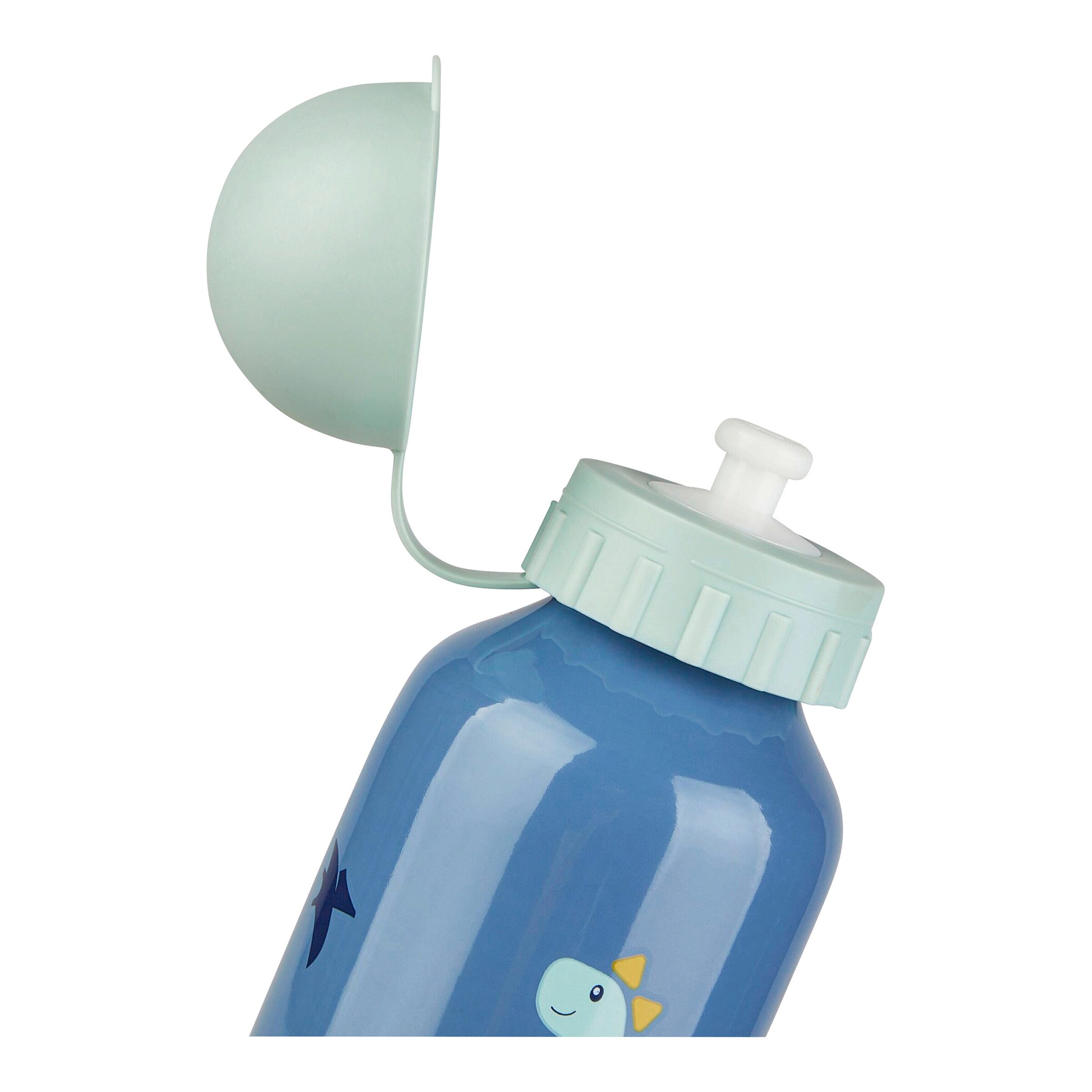 Sterntaler Trinkflasche, 400 ml Dino Rexi blau