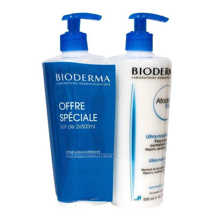 Atoderm crème nourrissante 2x500ml