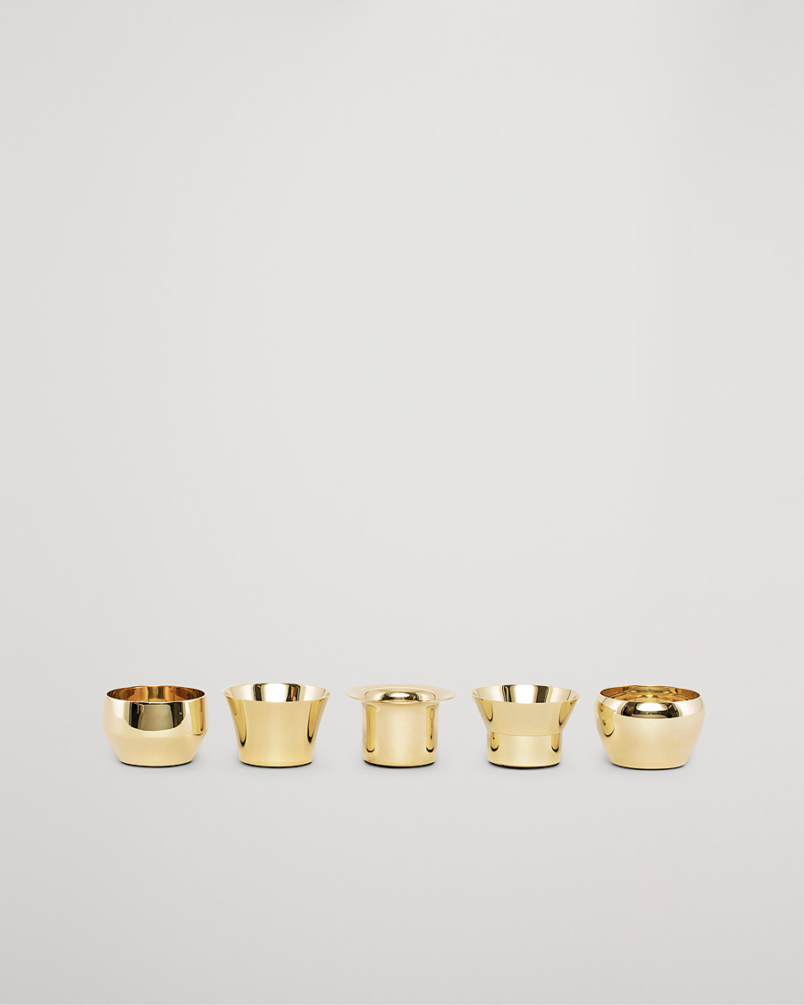 Skultuna Kin Brass Set of Five