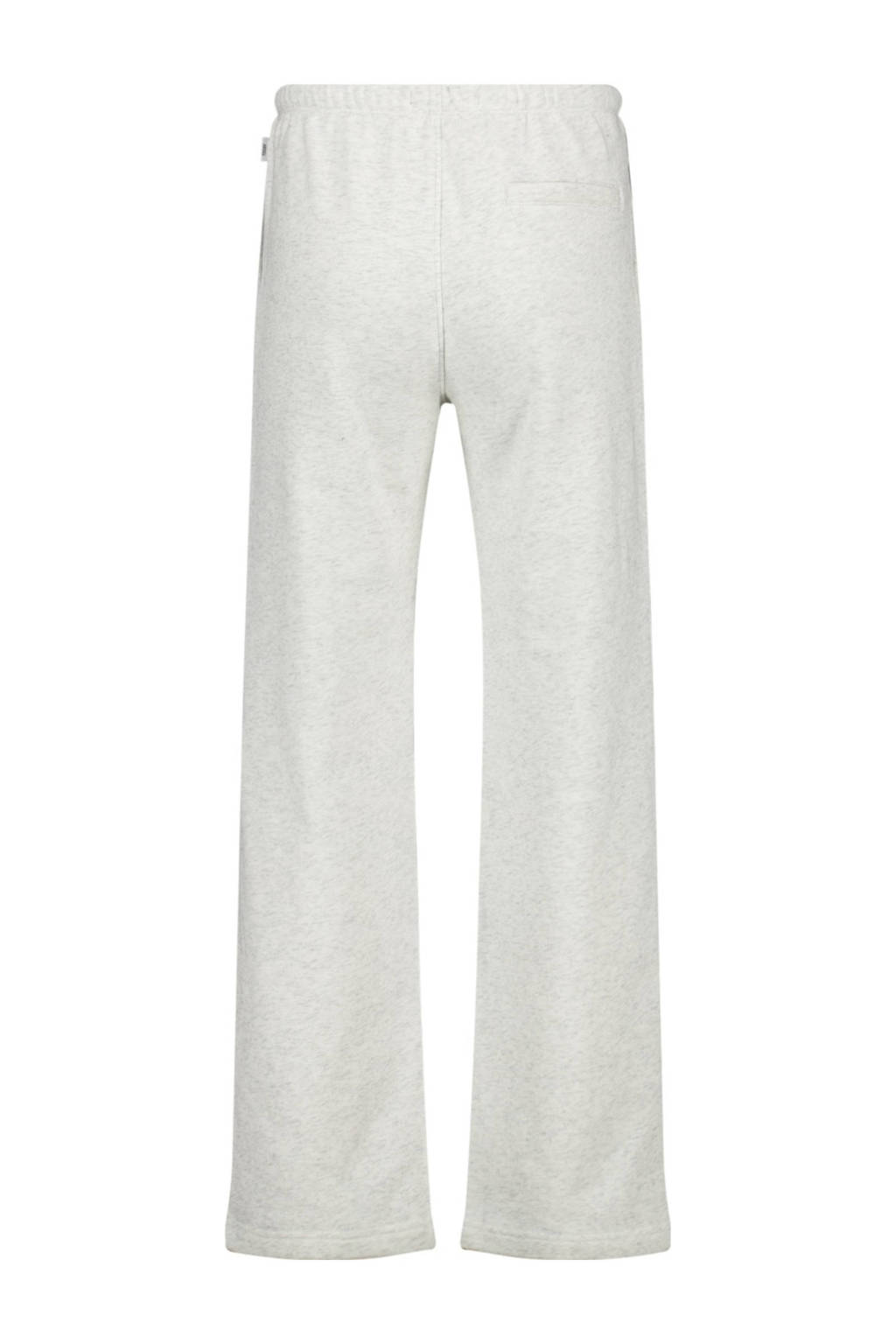 America Today gemêleerde wide leg joggingbroek grijs