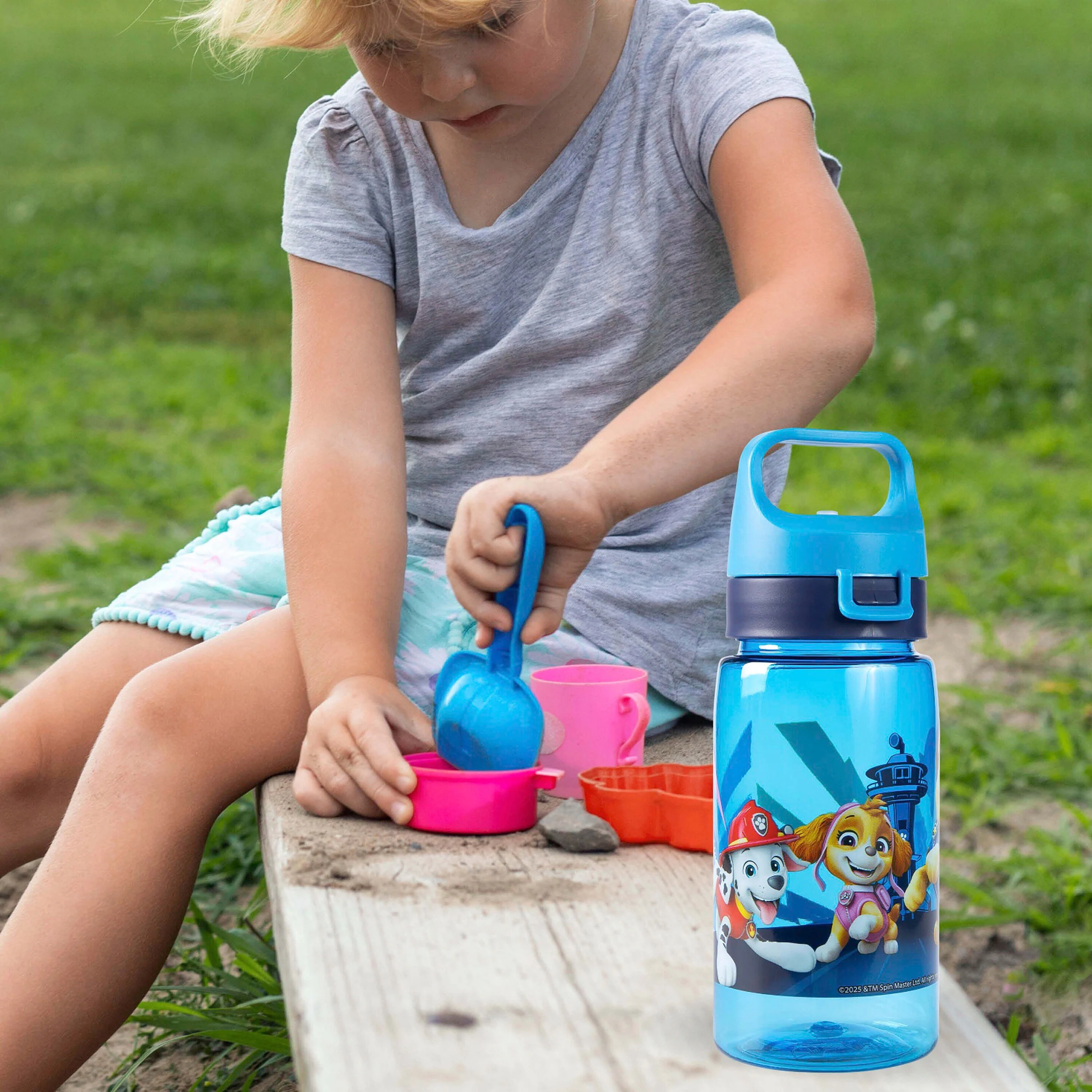 P:OS - PAW PATROL Trinkflasche, 500 ml blau