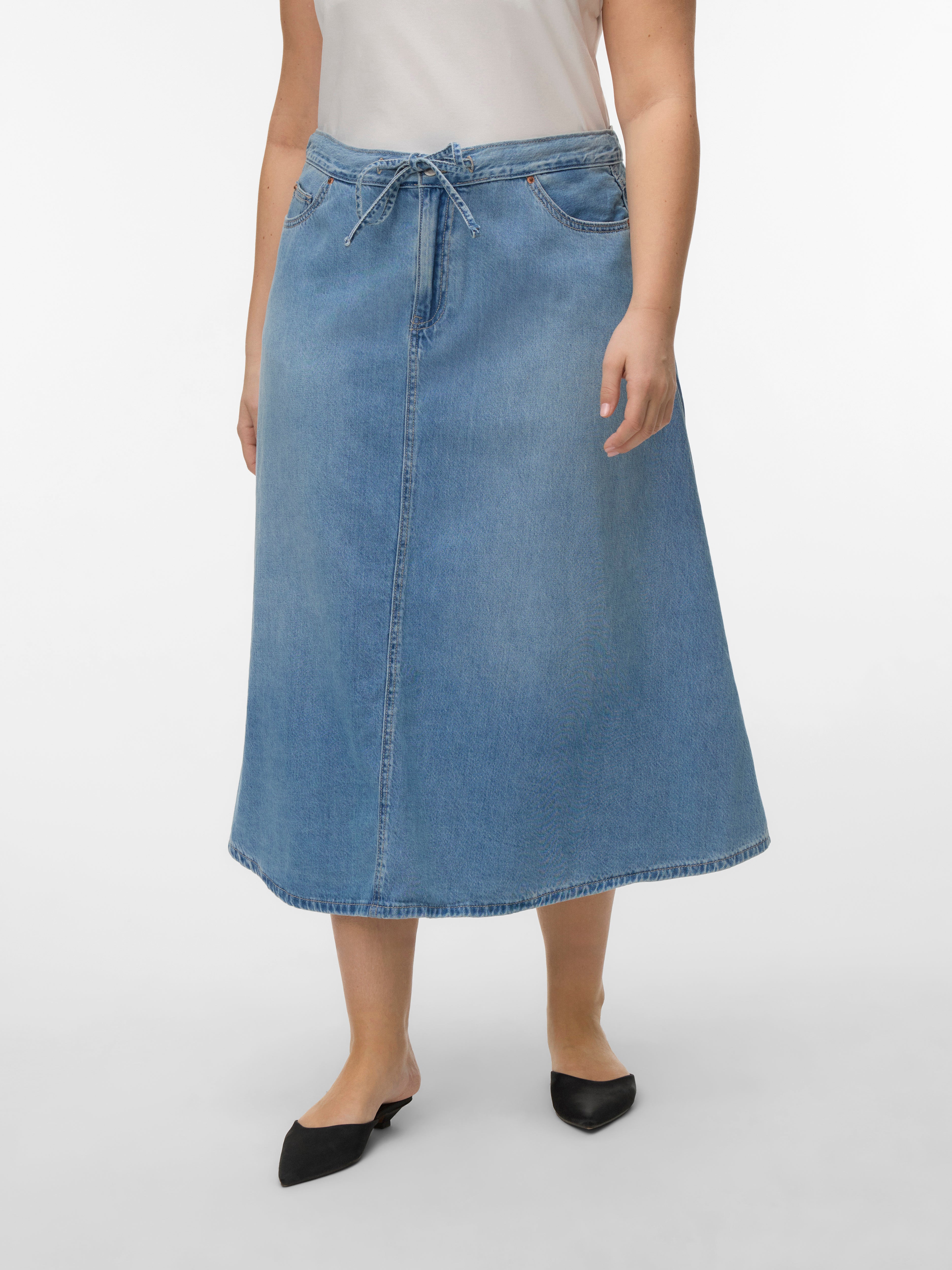 VMHILLA Mid rise Midi-rok