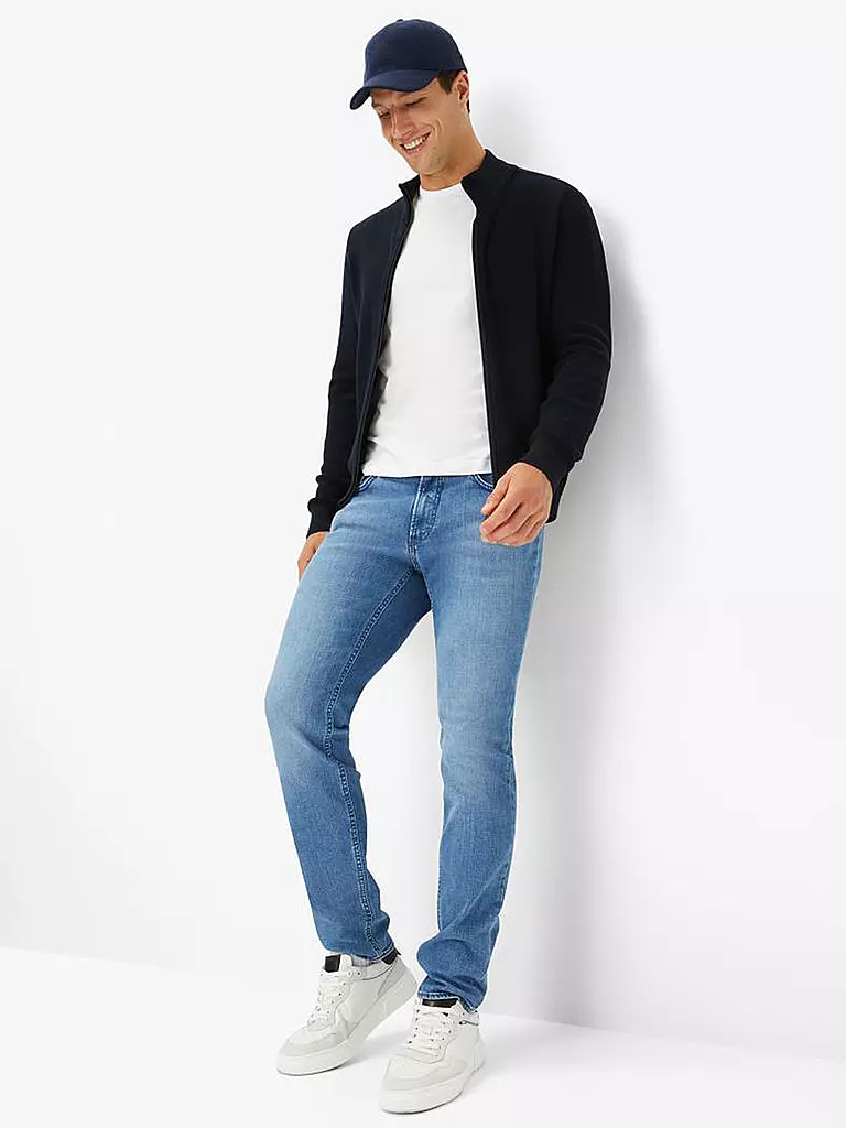 BRAX Strickjacke JOHN dunkelblau