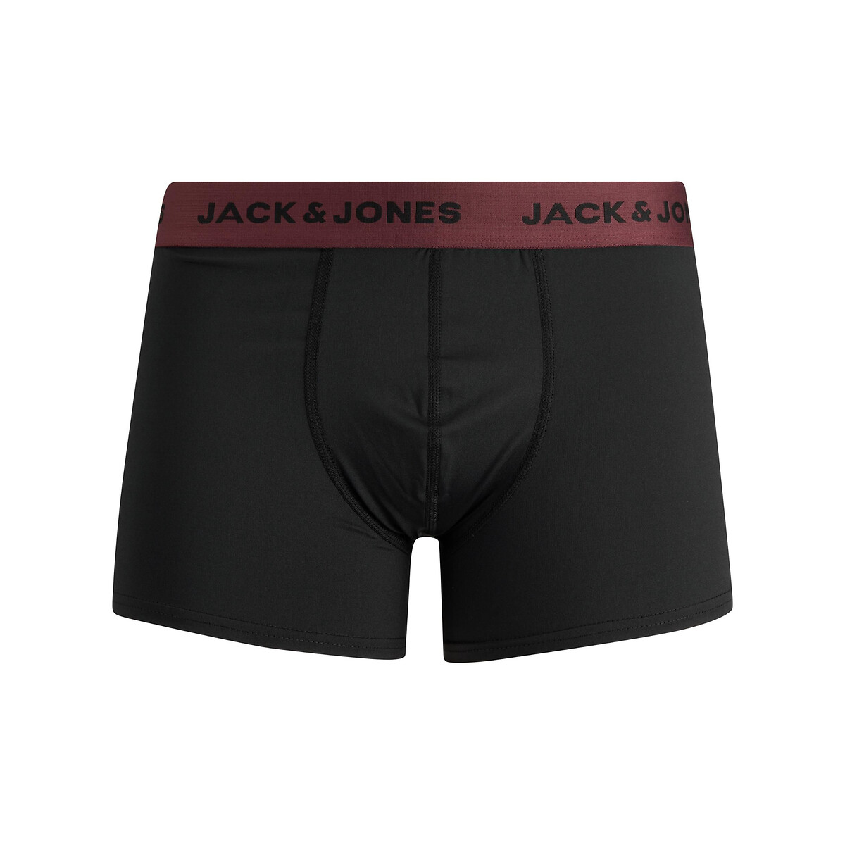JACK & JONES<br>Conjunto de 3 cuecas boxer de microfibra