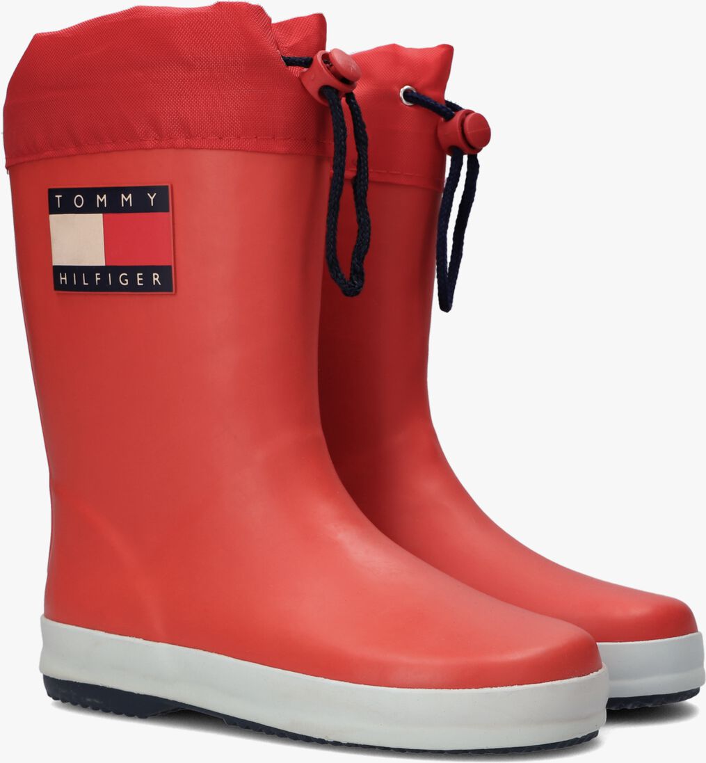 TOMMY HILFIGER rode tommy hilfiger regenlaarzen rain boot