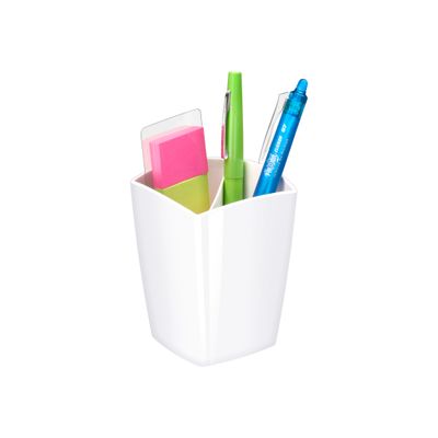 CEP Gloss - Pot à crayons magnétique blanc