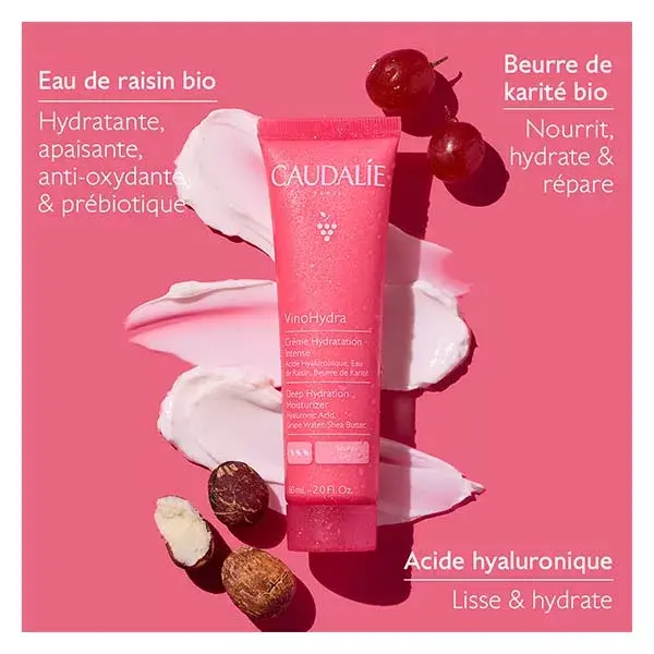 Creme de Hidratação Intensa Caudalie Vinohydra 60 ml