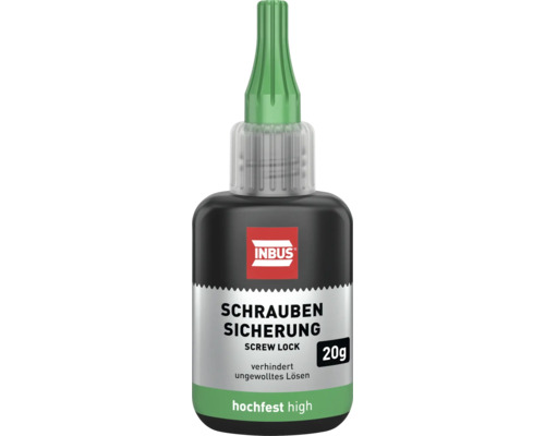 Hoogwaardige schroefdraadborging voor INBUS®-schroefdraad M6 - M20, vloeibaar, 20 g